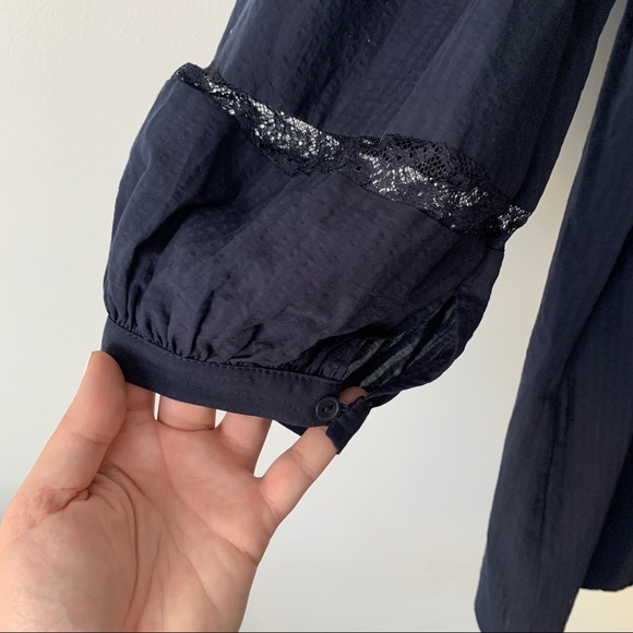 Anthropologie Maeve | Fleetwood Navy Tunic Dress - Picture 7 of 16